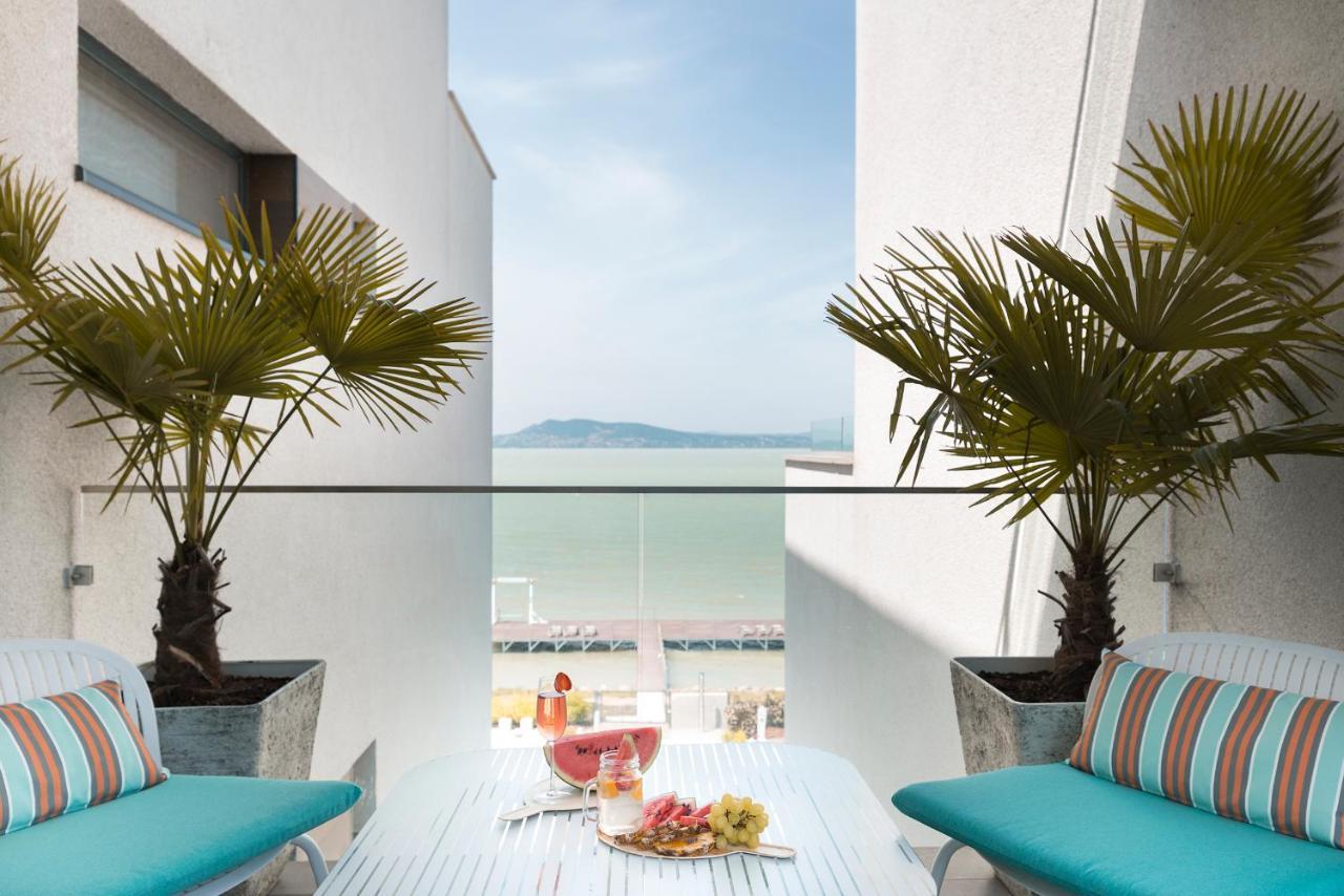 Sunset Resort - Lakeside Boutique Apartments Fonyod Luaran gambar